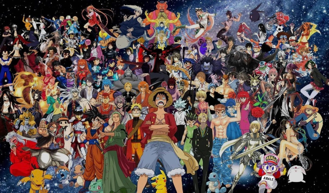 Oggetti a tema anime