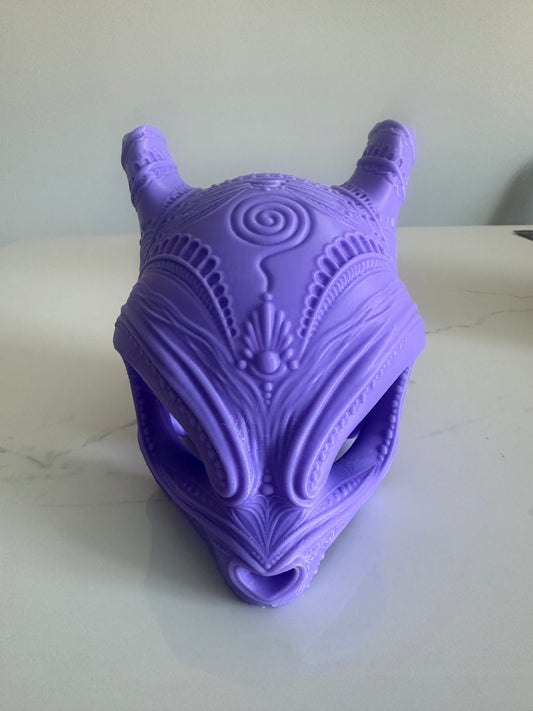 Testa di Mewtwo  ✨🔮 - Scultura Decorativa 3D per Scrivania