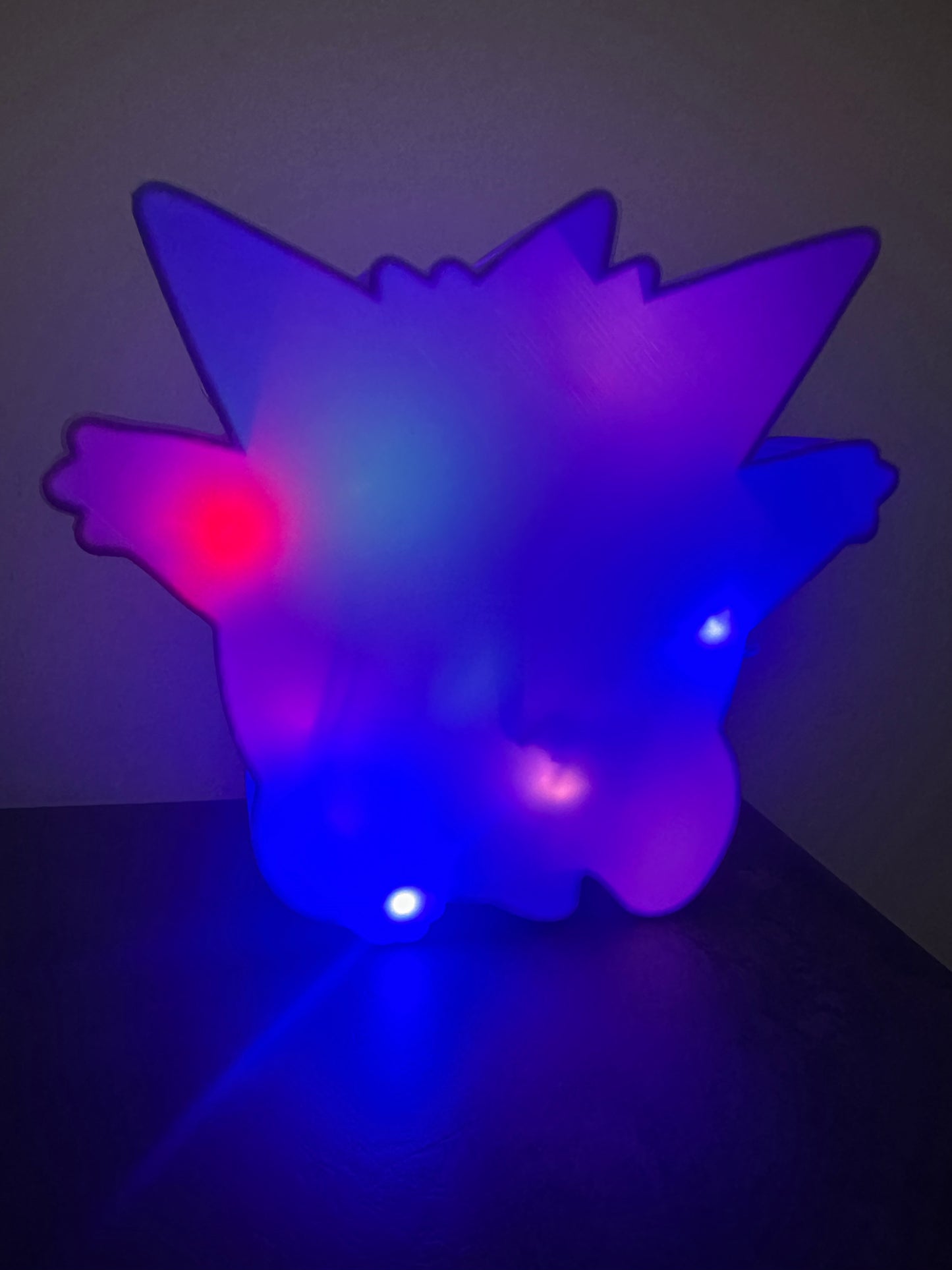 Lampada Gengar 3D – Illuminazione da collezione per veri fan Pokémon